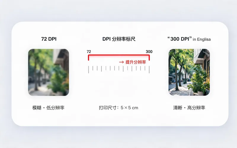 图片 DPI 调整功能特点
