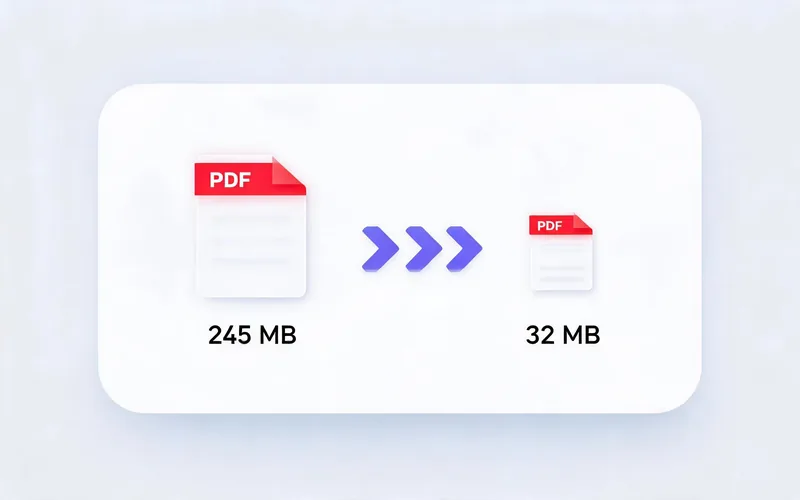 PDF 压缩功能特点