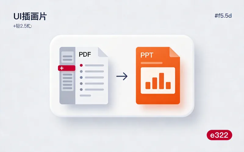 PDF 转 PPT功能特点
