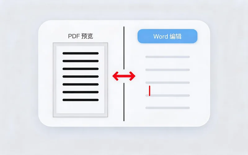 PDF 转 Word功能特点