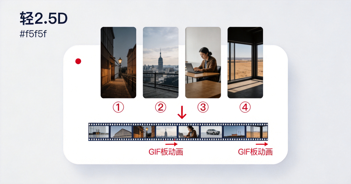 GIF 合成功能示意图