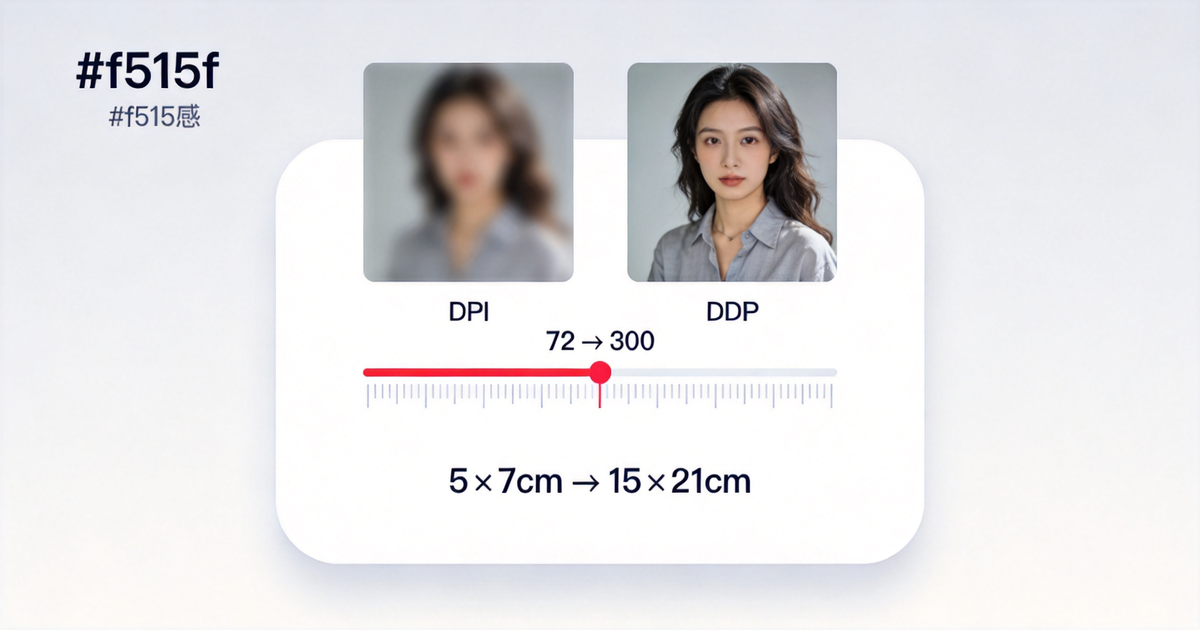 图片 DPI 调整功能示意图