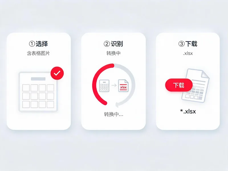 图片转 Excel使用步骤