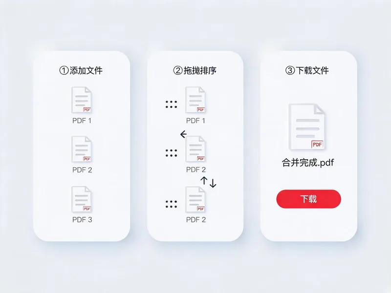 PDF 合并使用步骤