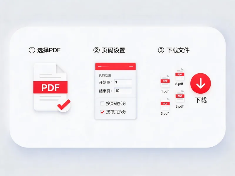 PDF 拆分使用步骤