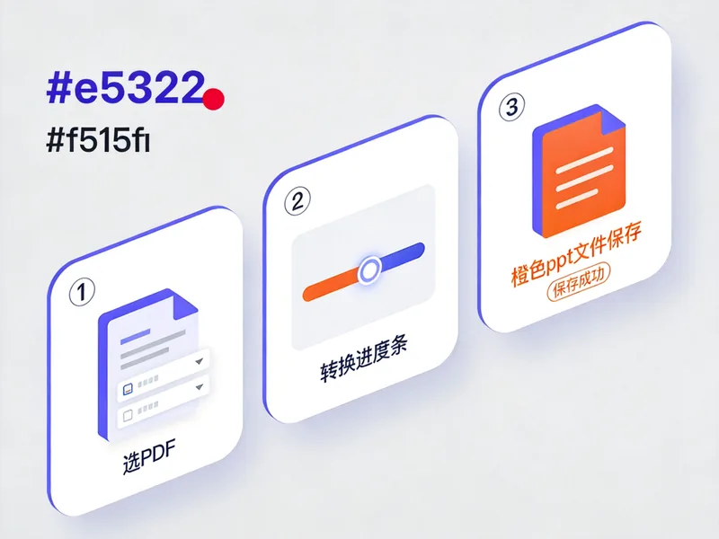 PDF 转 PPT使用步骤